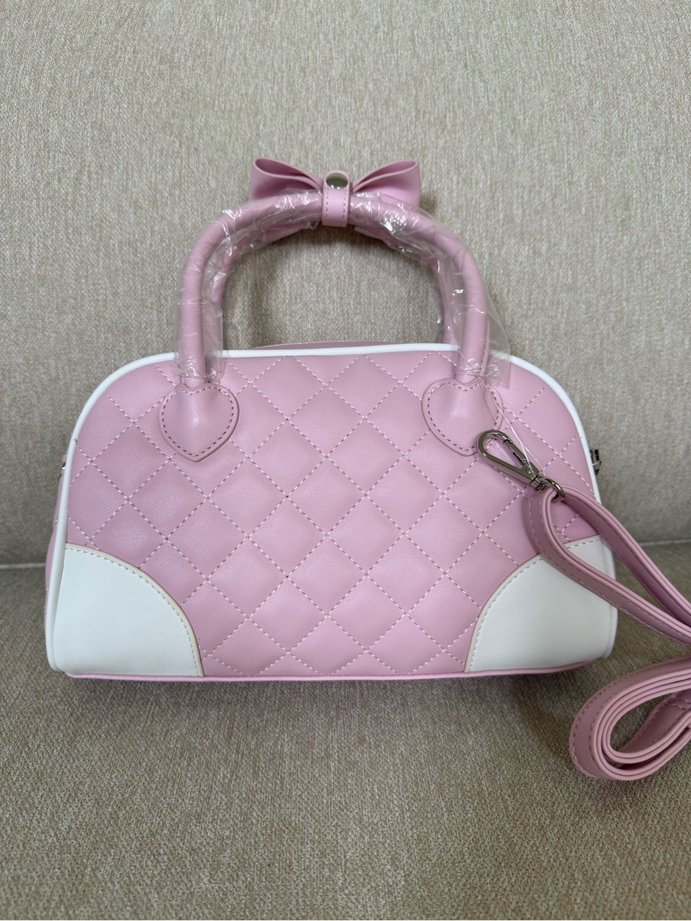 NWT Kawaii Coquette Quilted Handbag